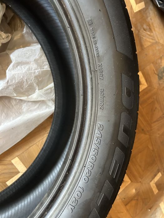 Летние шины 245/50/20