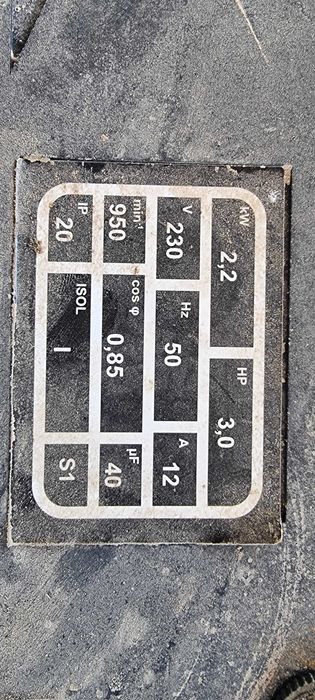 Kомпресор REM POWER E349/8/100 – 100L, 3HP, 8 bar, 230V, 290l/min