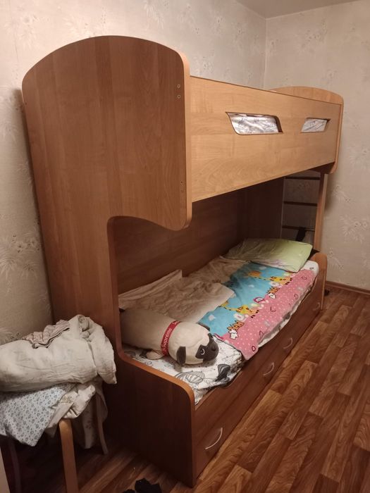 Кровать детская двухярусная