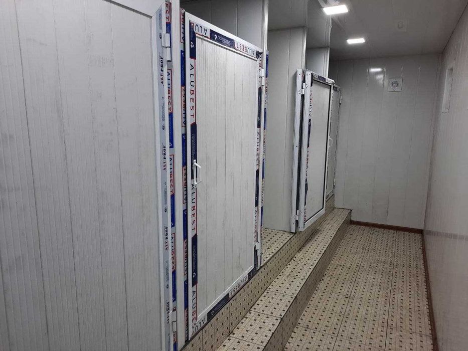 Общественные туалеты, санузлы, раздевалки. Строительства из контейнера