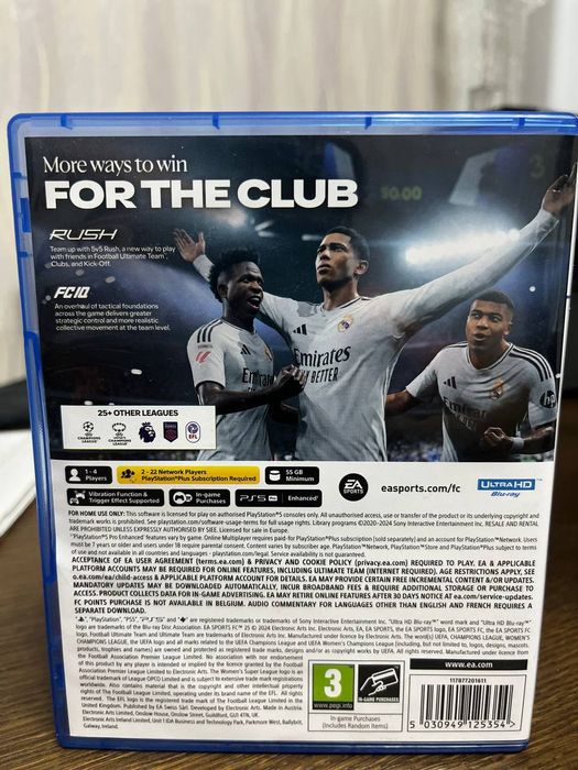 Fifa 25  диск для playstation 5