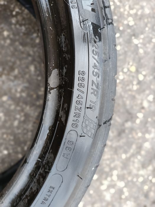 Летни гуми -19цола -225/45-1бр.-99лв."MICHELIN"