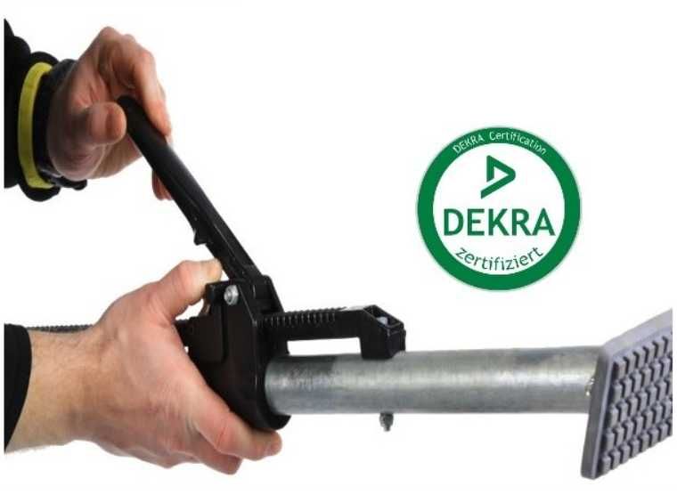 Групажна дъска стоманена (карго бар) DEKRA 1.90 - 2.27 м