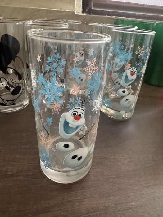 Стъклени чаши Coca Cola Disney Mickey Minnie Mouse