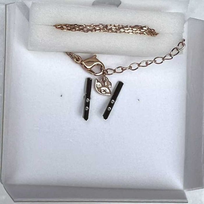 Lănțișor Swarovski Swan / Lebădă - nou, în cutie