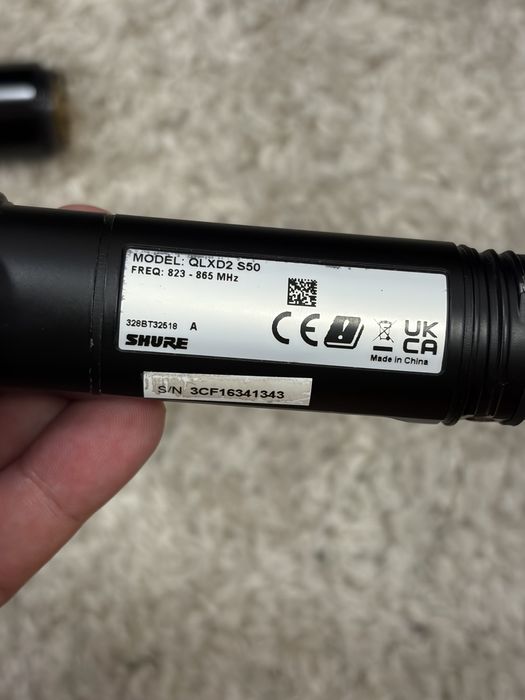 Безжичен Микрофон Shure QLXD s50 Sm58