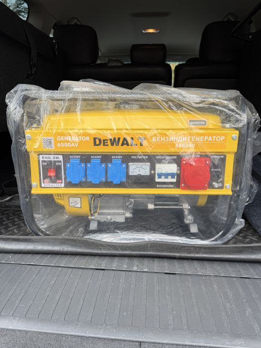 Генератор DeWalt 6,5 квт