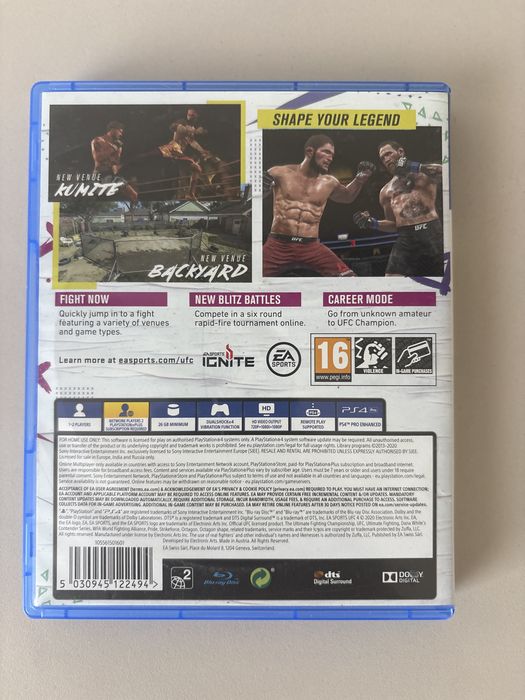 Продам UFC игра PS