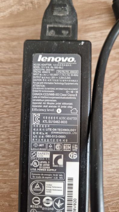 incarcator laptop Lenovo