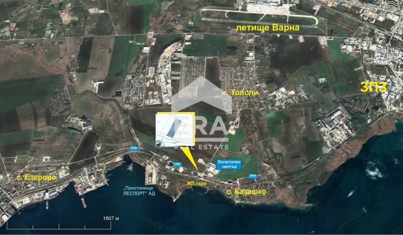Продава се Парцел в Варна, Западна промишлена зона - 2490 кв.м за 65 €/кв.м - Снимка #4