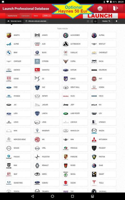 Reducere ! Kit Interfata auto Launch X431 Dbscar6/DS401 Service Auto