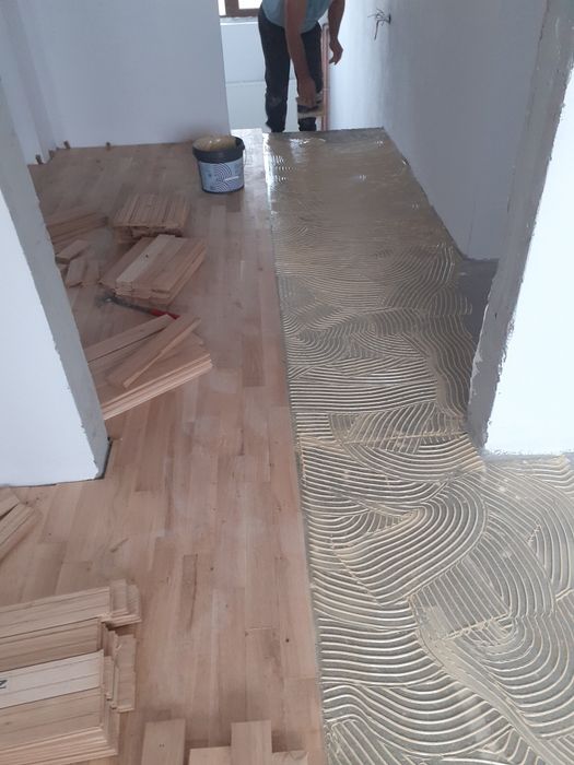 Vand parchet lemn masiv stejar grosime de 2cm