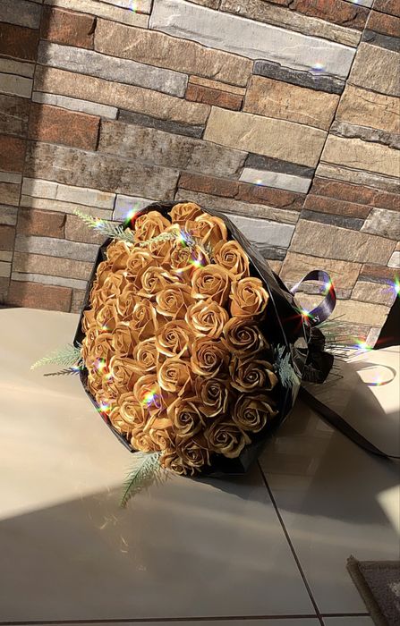 Buchet din trandafiri de sapun