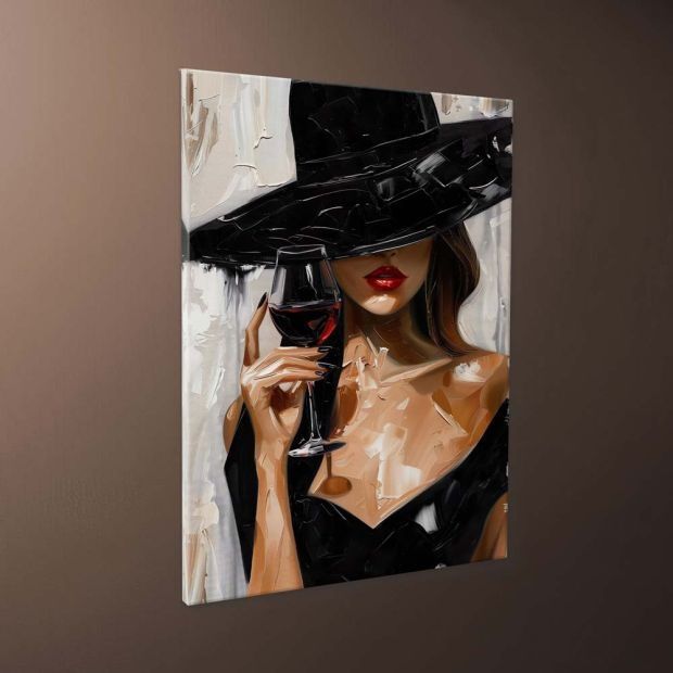 100см! Ефектна картина-канава