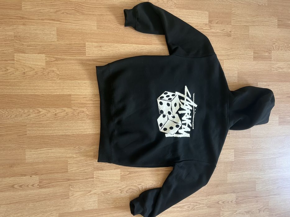 stussy, теплое худи