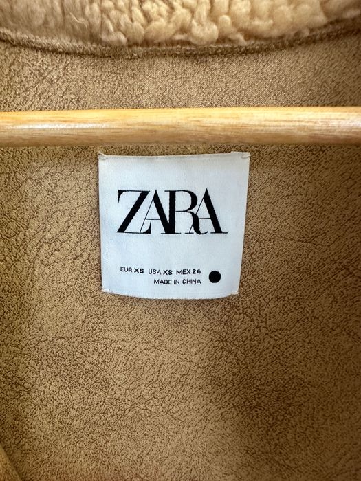 Мъхесто яке на Zara