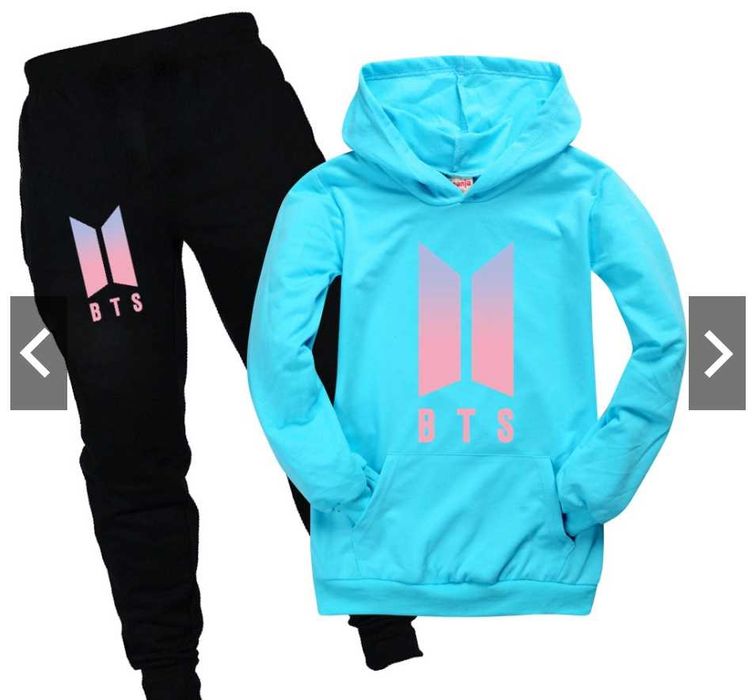 ДЕТСКИ и ДАМСКИ екипи, суичър и долнище BLACK PINK K-POP BTS, 10 цвята
