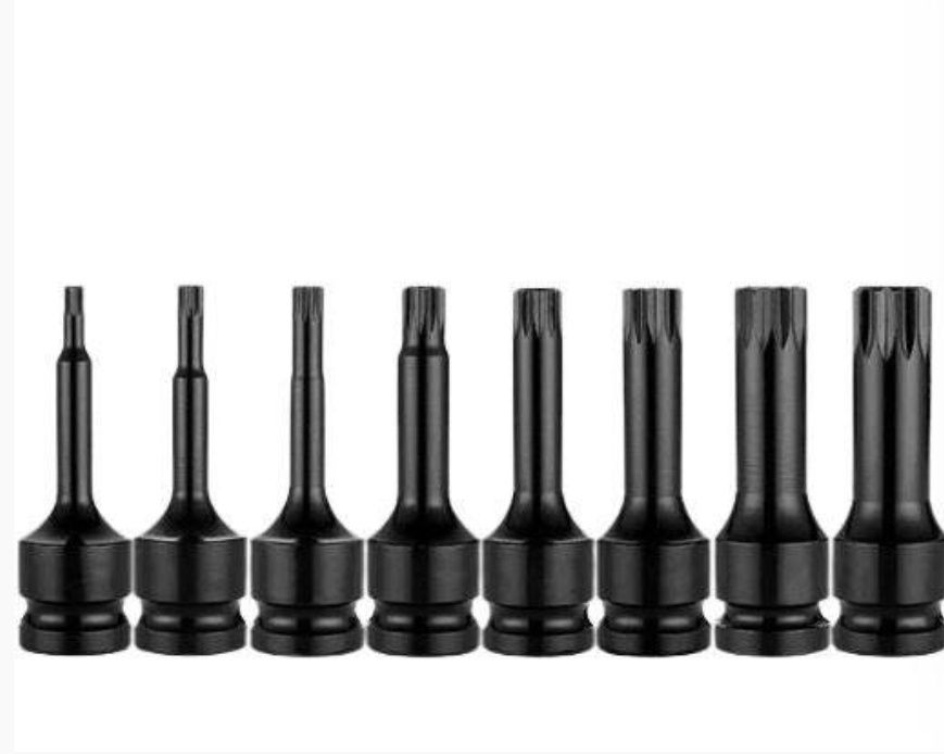 Set biti torx M H T  impact stelate spline M4-M16 1/2"