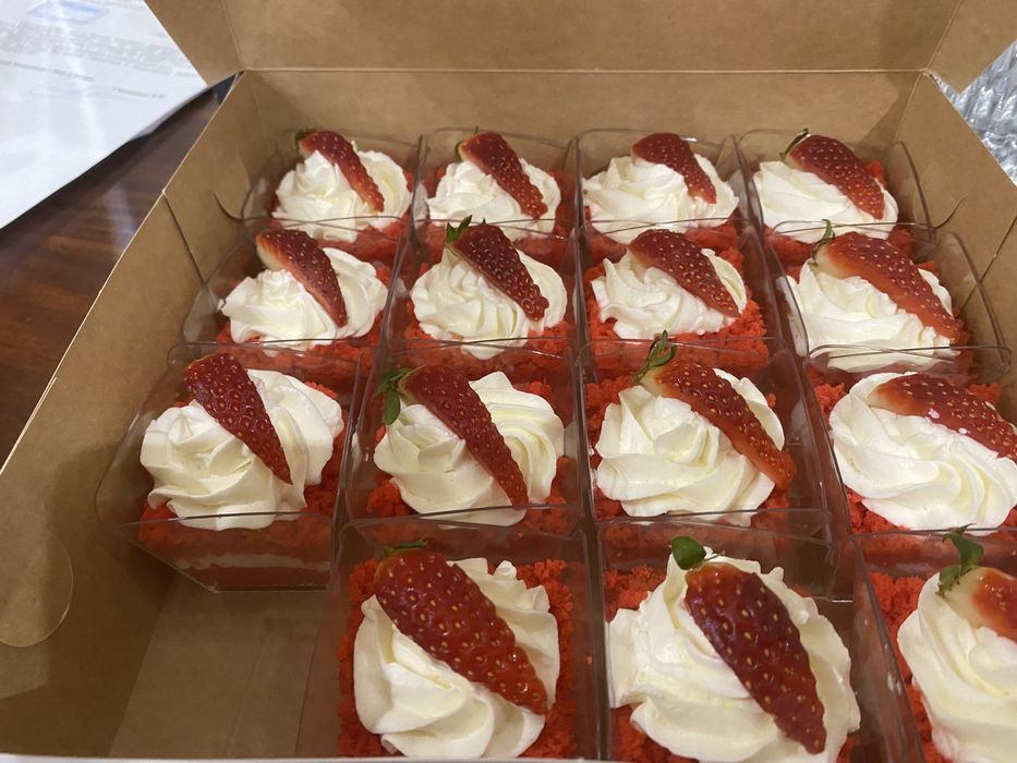 Капкейки пирожные самса