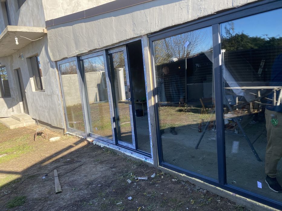 Tamplarie pvc cu geam termopan / rulouri / culisante / site etc