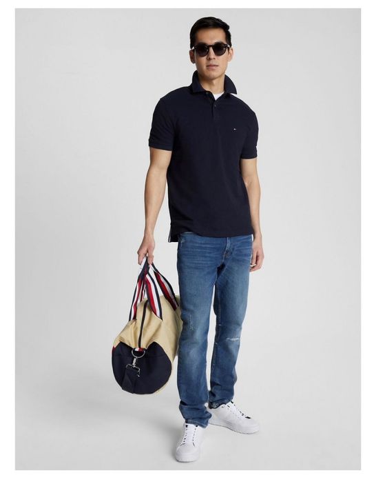 Новый Поло Tommy Hilfiger синий
