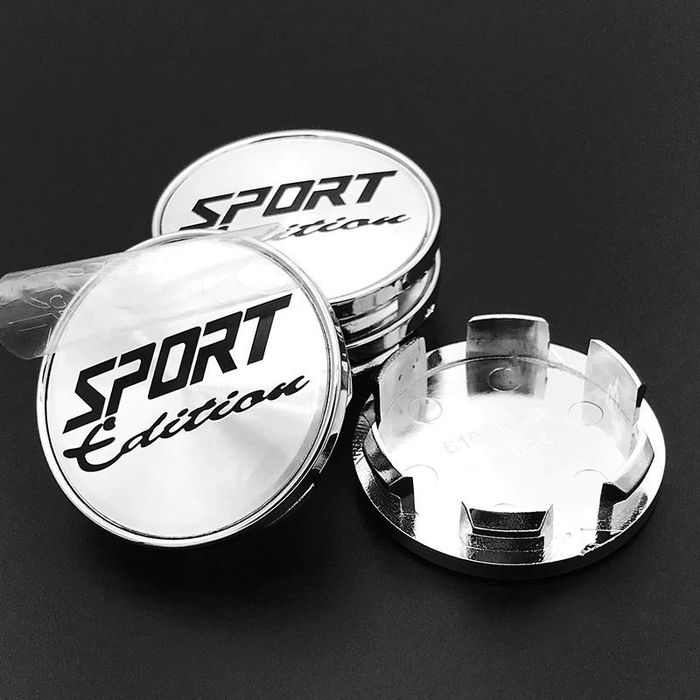 капачки за джанти sport универсални сребристи или черни 60мм / 58 ...