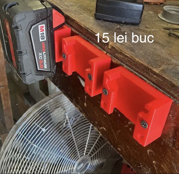 Suporti pentru acumulatori Milwaukee M18