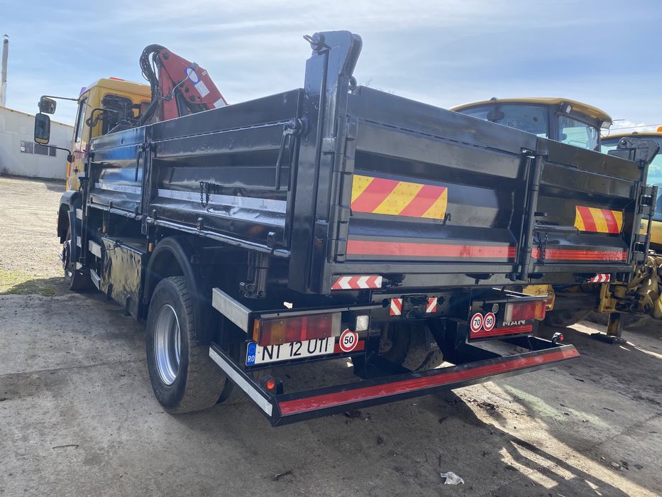 Închiriez basculanta  14 Tone cu macara, miniexcavator , utilaje