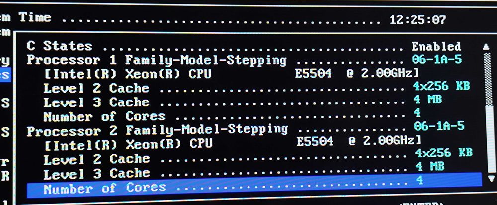 2x Intel Xeon E5504 2.00GHz LGA1366 – Testate, Functionale