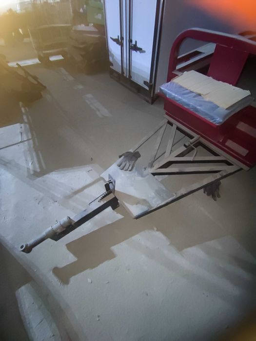 Motoblok uchun pritsep — sifatli va ishonchli  1 QO'L ZAVOD ELXOLDING