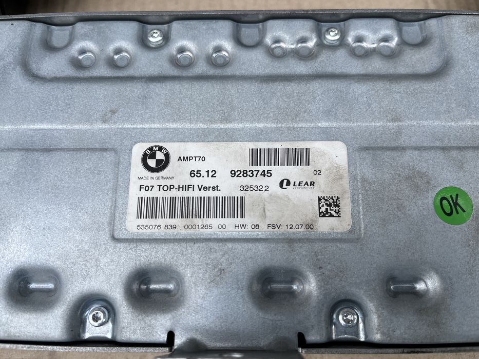 Sistem muzica TOP HI-FI BMW X5 E70 X6 E71