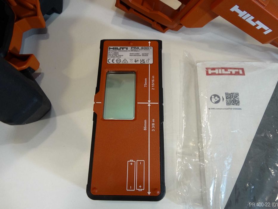 НОВО Hilti PR 400 - 22 Nuron - Ротационен лазерен нивелир за два ската