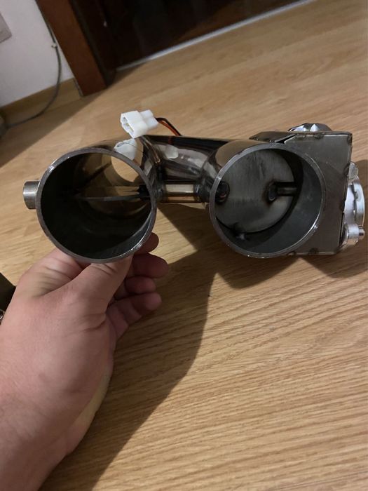 Clapeta Valva DUBLA Evacuare Electrica Custom Cut Off Cut Out Tuning