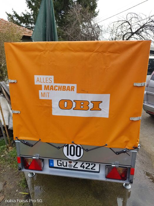 Продавам ремарке STEMA 750 кг.