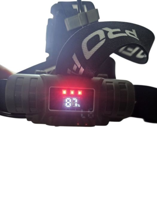 Lanterna Frontala PRO FL cu Lumina Alb / Albastra, 1 Acumulator NEW 20