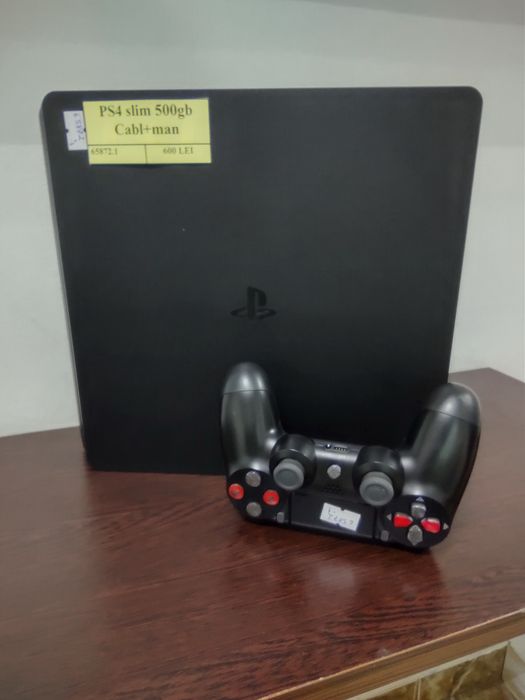 PS 4 Slim+ maneta+cabluri 500Gb(efn)