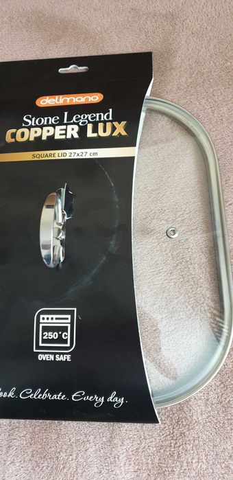 Делимано Копър Лукс капак 27х27 см