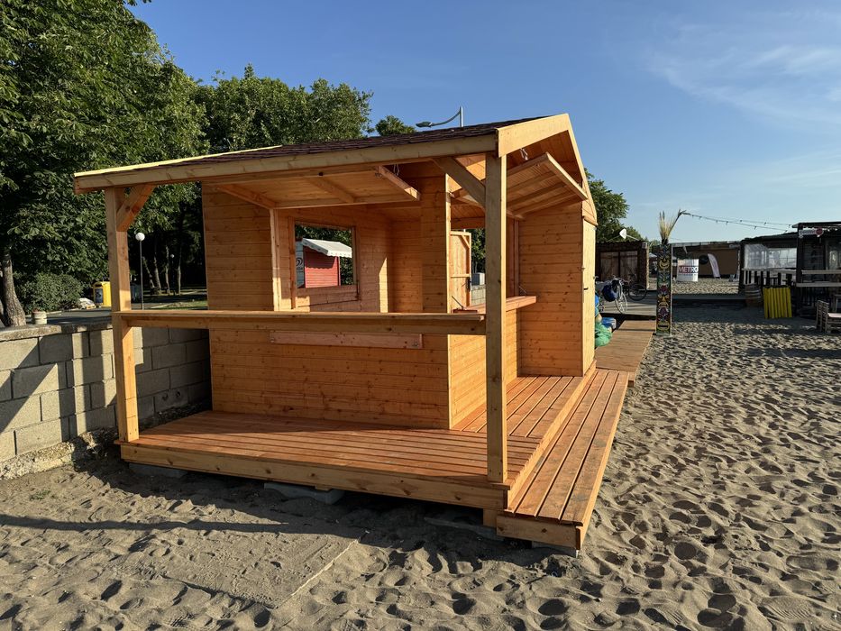 Търговски павилион, Сглобяем павилион за пазар, бунгало за търговия,