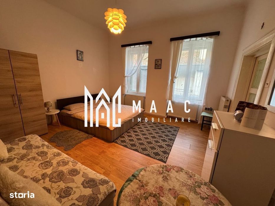 Garsonieră de închiriat | Central, Sibiu | 26 mp, mobilată — fotografia 3