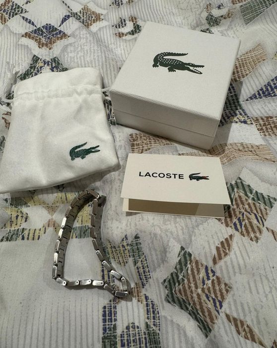 Bratara Lacoste Silvery Noua