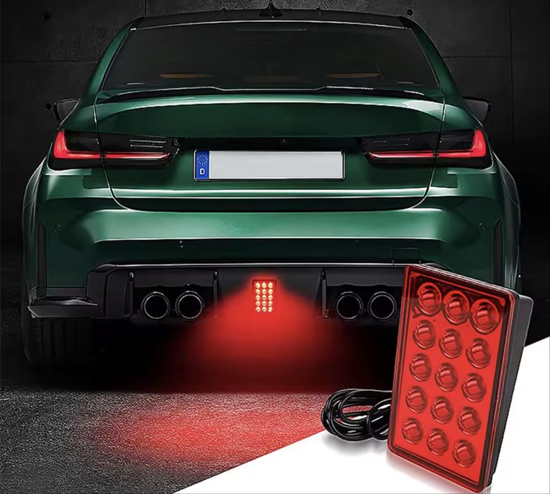 Lampa Led Frana Tip F1 Rosu / Negru