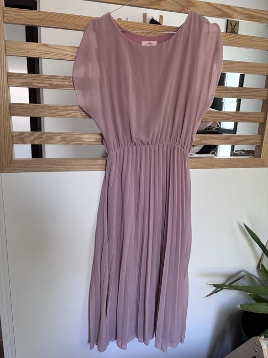 Rochie midi culoare Lila