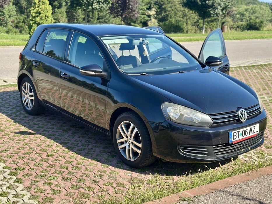VW Golf 6, 1.6 benzină 102 CP, 2009, proprietar, Euro 5 - Botosani