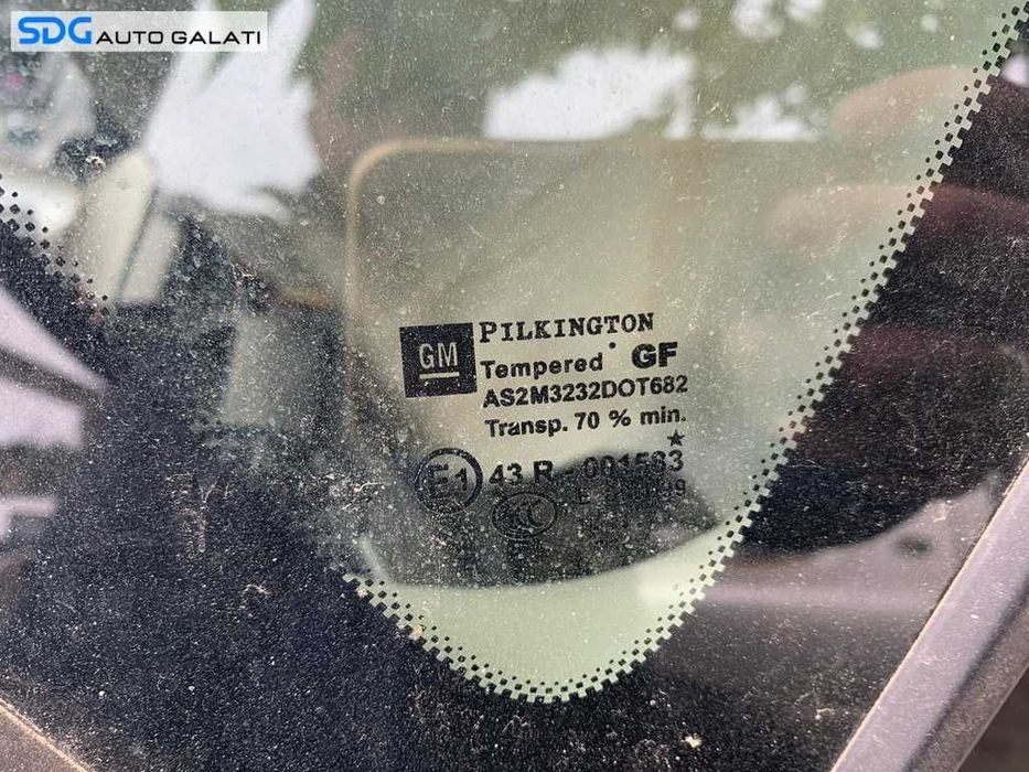 Geam Aripa Caroserie Dreapta Spate Opel Astra J Hatchback 2009 - 2015