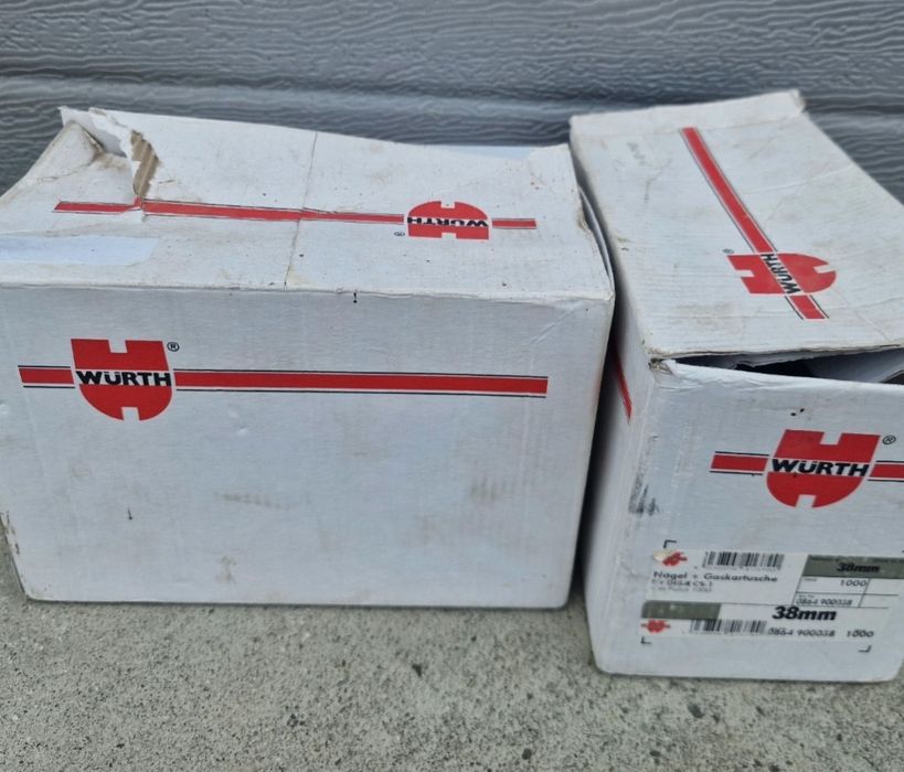 Cuie pentru pistol puscat cuie 38 mm Wurth /Hilti Professional