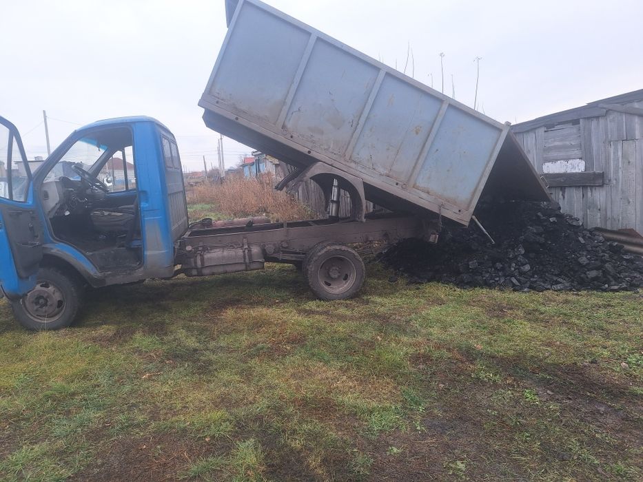 Уголь доставка на Газель самосвал до 3-х тонн