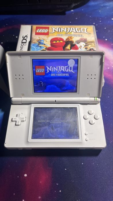 nintedo ds lite + 9 jocuri