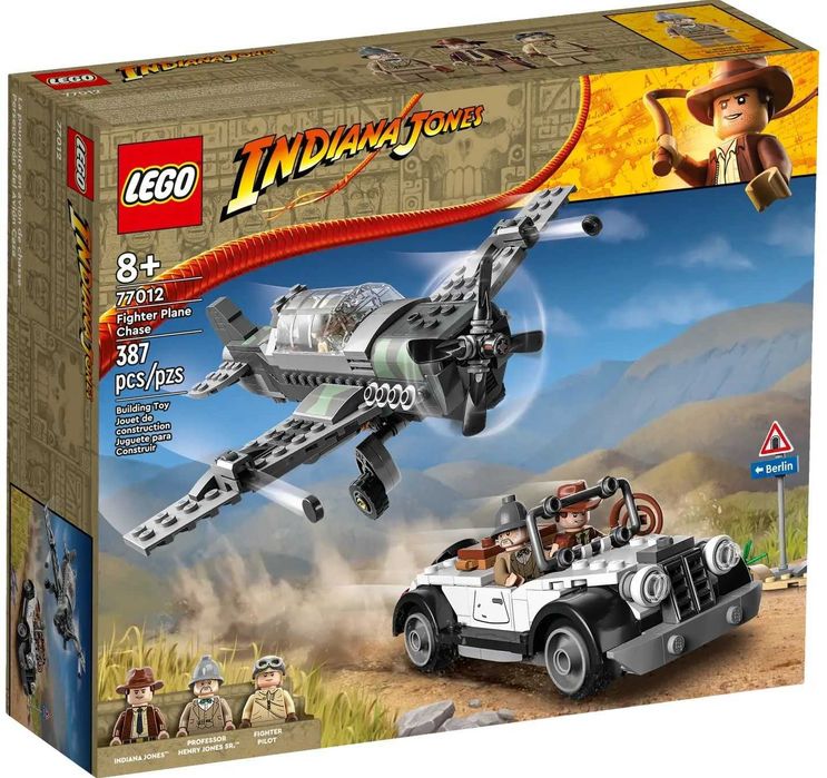 LEGO Indiana Jones 77012 Преследване с изтребителен самолет