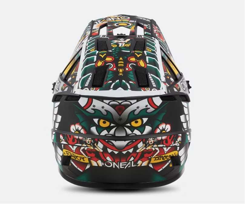 Cască Fullface O’Neal Backflip Inked V.24 Multicolor XL