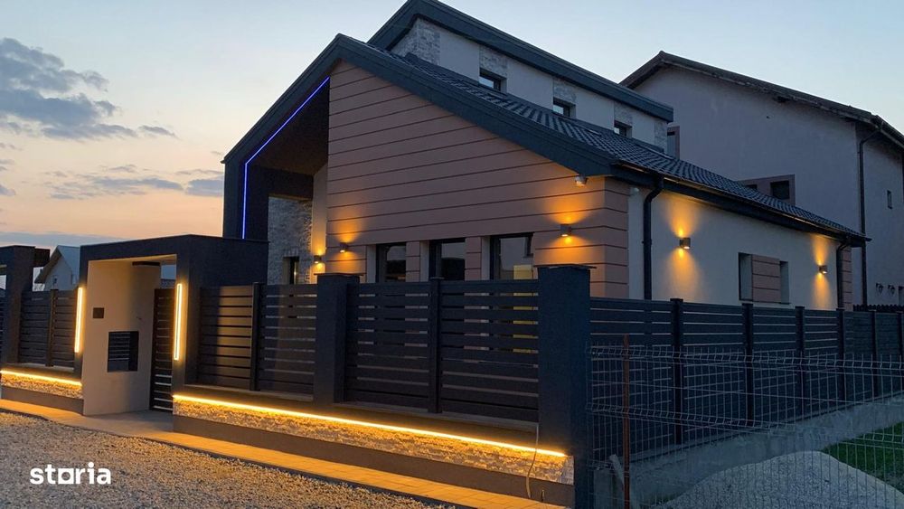 Vila premium 2026 cu living spectaculos + terasa 30 mp - Cornetu